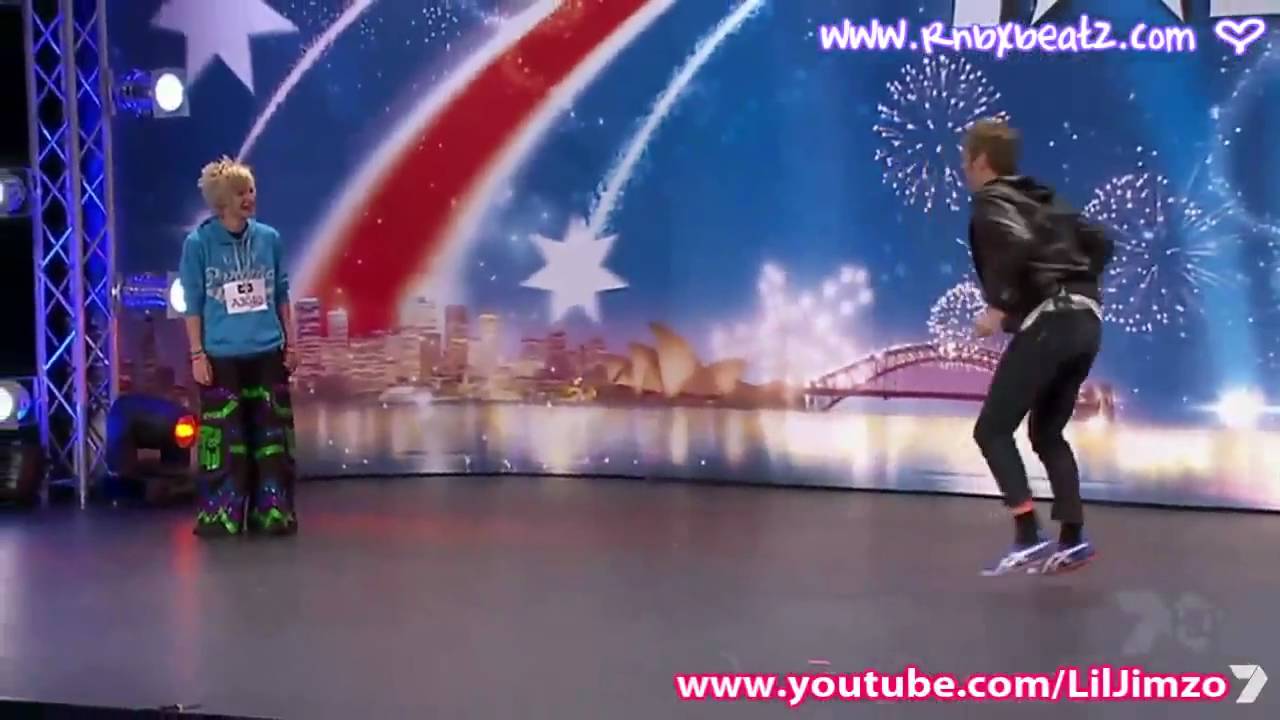 Australia's Got Talent - Twiggiee (Melbourne Shuffler)
