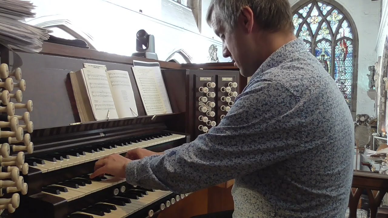 Jesus, the First and Last - St Olave's Church, Hart Street, London (Compton organ)