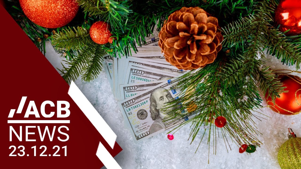 Relief rally in pre-holiday markets sends the dollar lower ACB NEWS - 23.12.2021