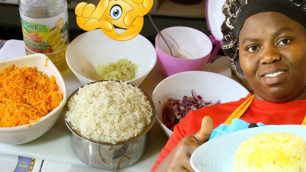 UYU MUCERI UBA URYOSHYE CYANE//MUZE TWIGE GUTEKA UMUCERI URIMO KAROTI ,Easy Delicious vegetable rice