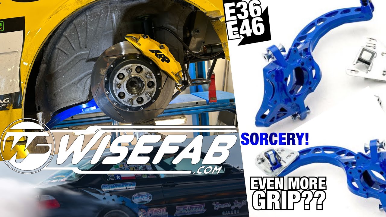 Wisefab E36 E46 Antisquat Grip Trail Arm: описание и распаковка