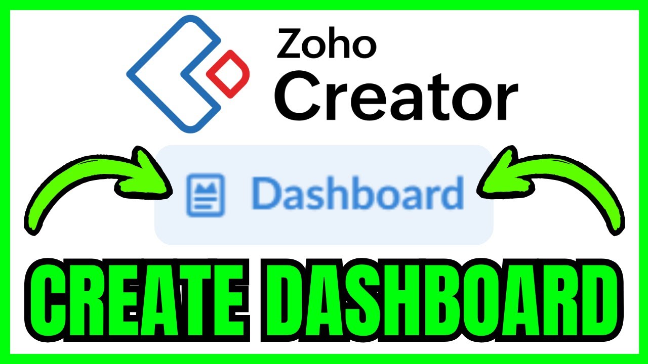 How To CREATE DASHBOARD In Zoho Creator (QUICK & EASY) 2026
