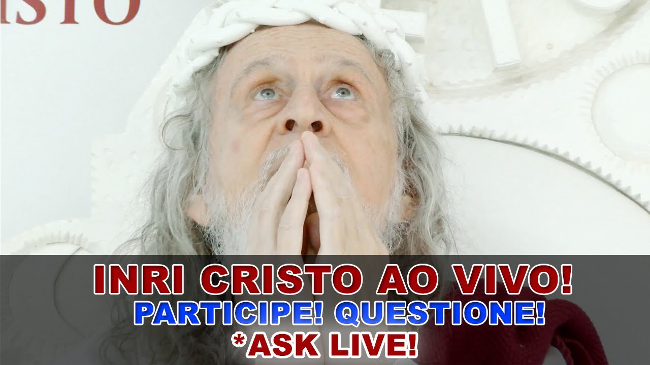INRI CRISTO AO VIVO! FA&Ccedil;A PERGUNTAS! CHRIST IS REINCARNATED. 09/02/26