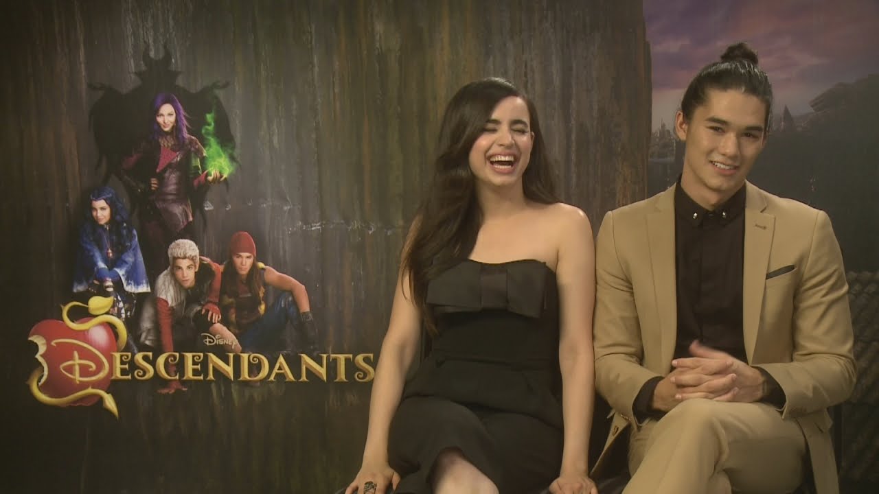 Disney's Descendants: Sofia Carson & Booboo Stewart on High School Musical mania and British accents