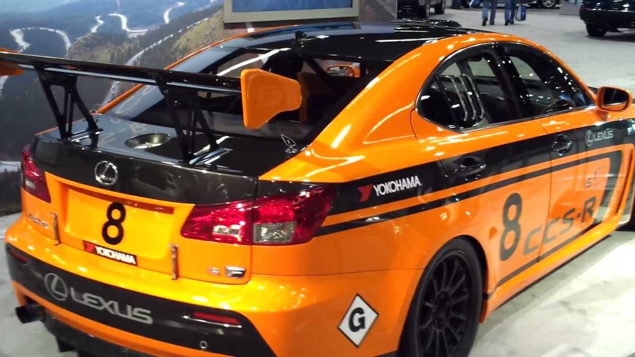 2013 Lexus ISF CCS-R Race Car