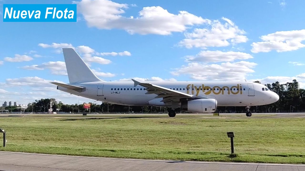 Encantos Porteños ✈️ Aeronaves en Acción nuevo Flybondi A320