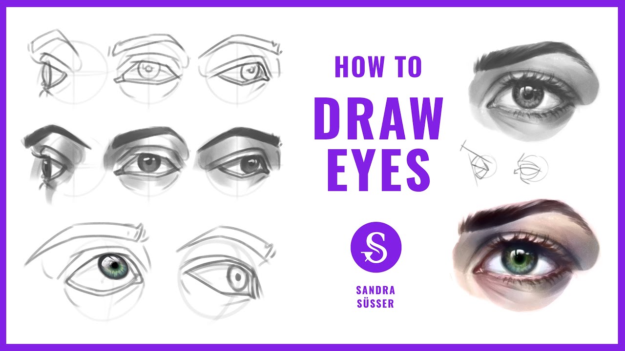 HOW TO DRAW – Augen zeichnen lernen für Anfänger