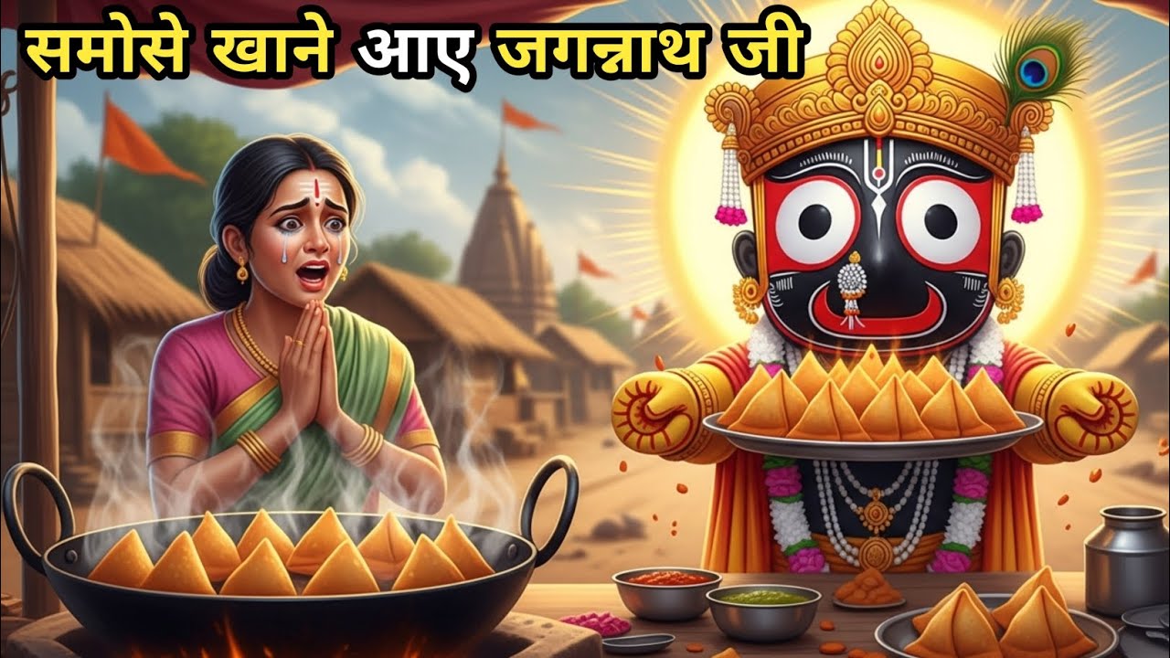 जगन्नाथ जी खुद समोसे खाने आए 😱| Heart Touching Story| Hindi Story | Moral Stories | Bhakti Story |