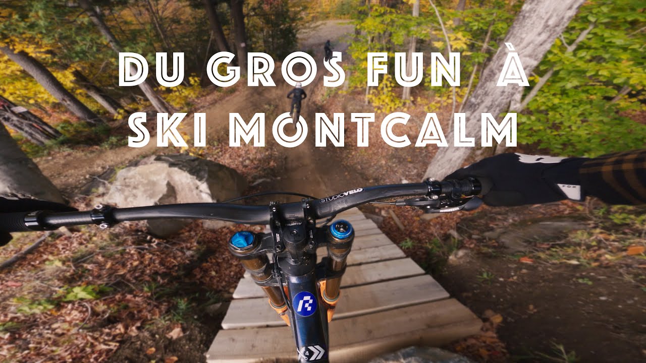 Du fun en DH à Ski Montcalm - Mash up, Larry, Sommets, Cachete et plus