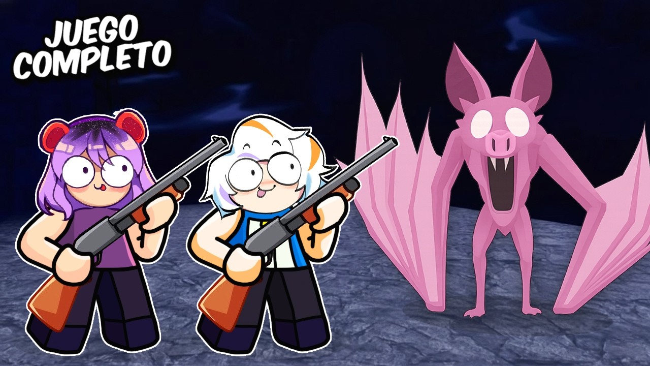 NOS CONVERTIMOS EN CAZADORES PARA CAZAR AL MURCIELAGO COMPLETO (99 NOCHES EN EL BOSQUE ROBLOX)
