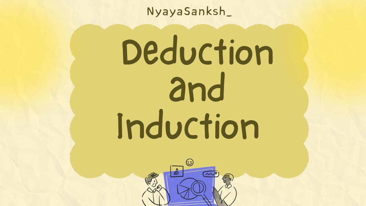 7.7 Deduction and Induction || Legal Education and Research Methodology #youtubeshorts #shorts  