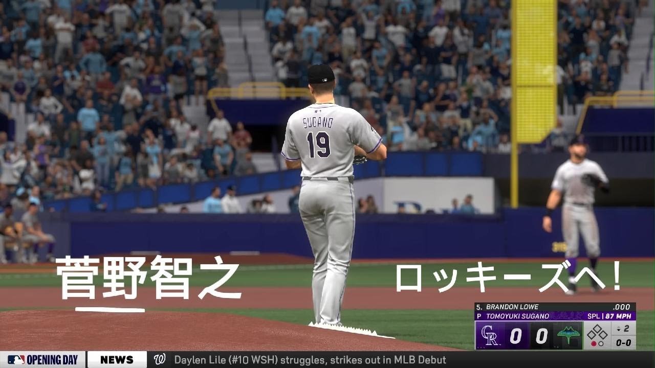 菅野智之　ロッキーズヘ❗　MLB The Show 25