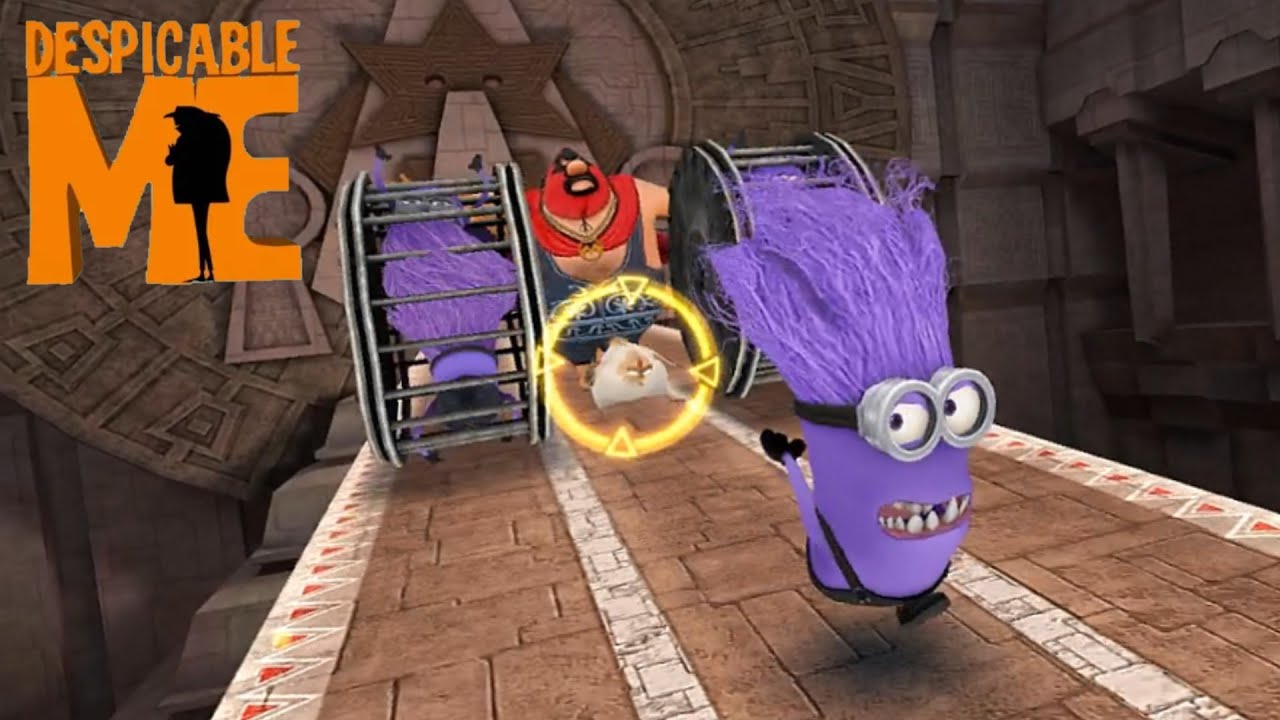 Despicable me Minion rush Evil minion El Macho Boss Battle 4 times gameplay ios android