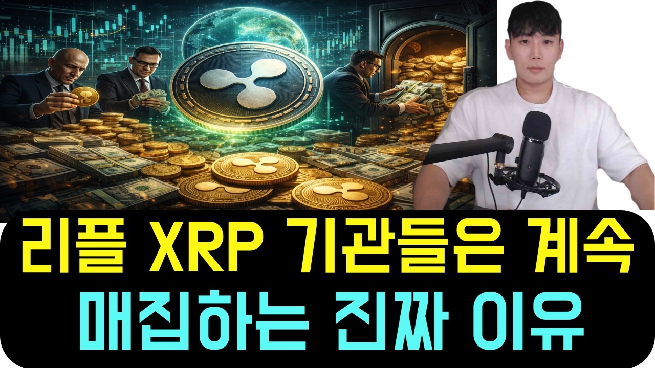 [리플 XRP] 기관들이 역대급으로 매집 중인 진짜 이유