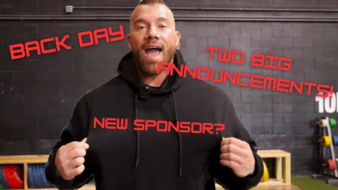 Brandon Barrow | Back Workout 4.5 Weeks Out | New Sponsor/Coach?
