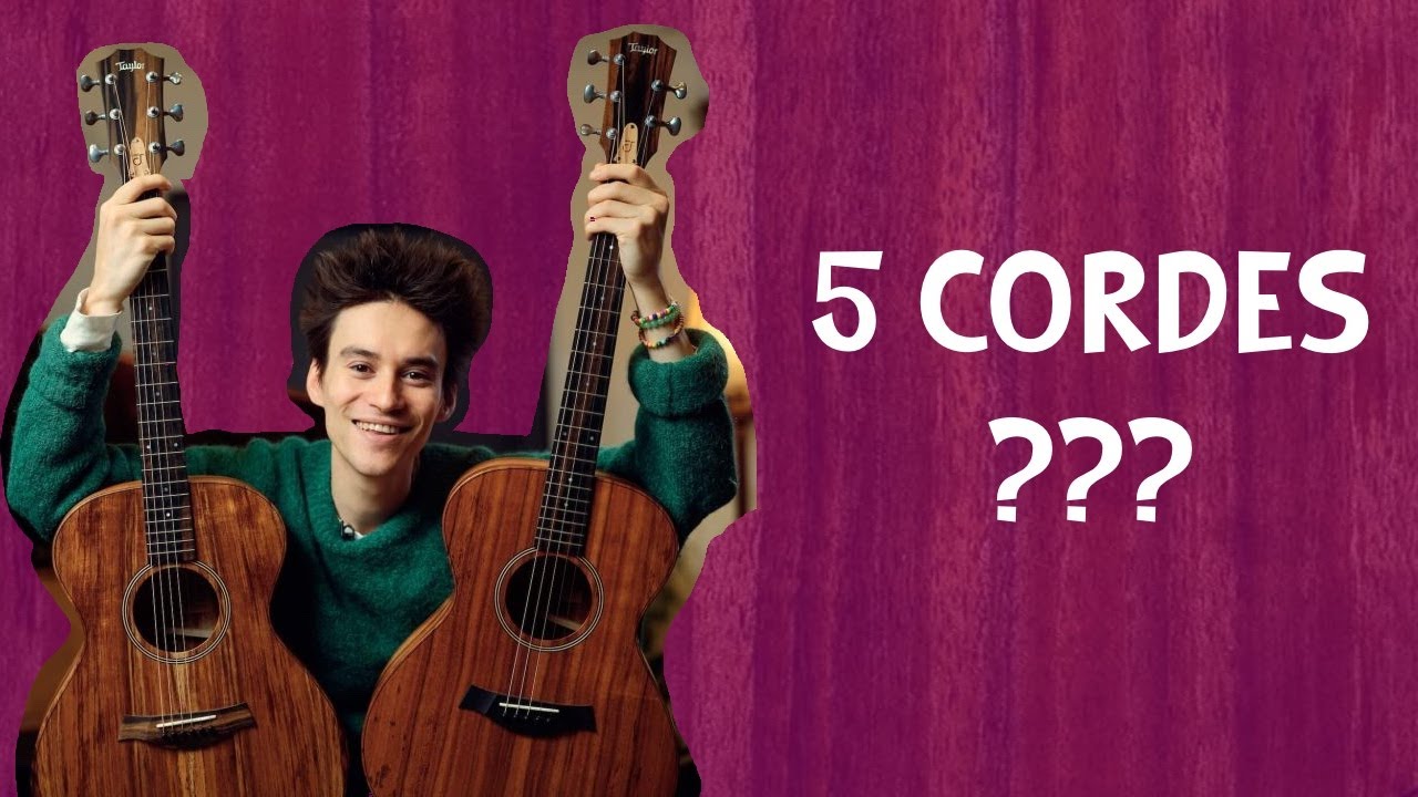 Une acoustique 5 cordes ?? La Taylor signature Jacob Collier