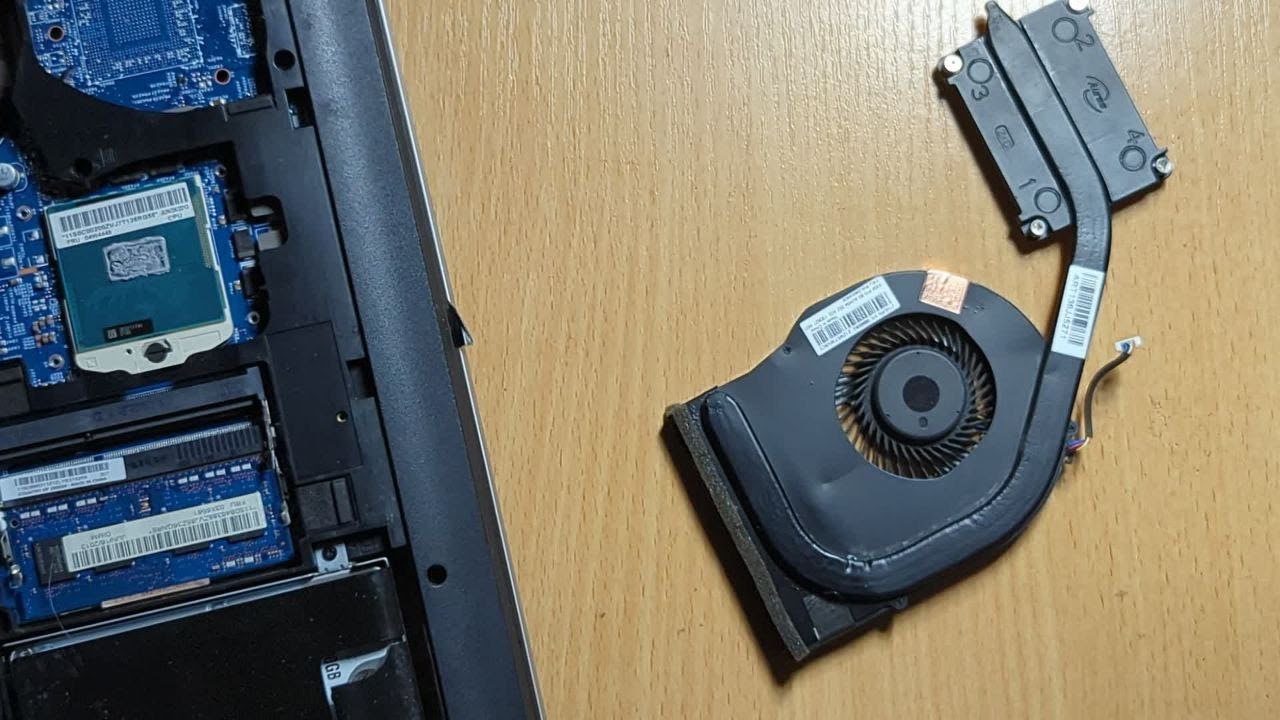 Чистка системы охлаждения Lenovo Edge E330 | Cleaning a laptop Lenovo Edge E330