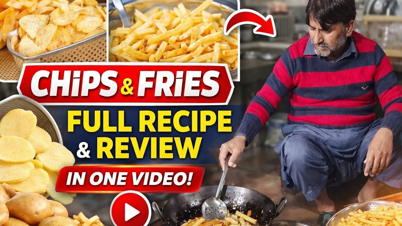 Crispy Chips & Fries 😍 | Full Recipe & Review in ONE Video | Desi Style