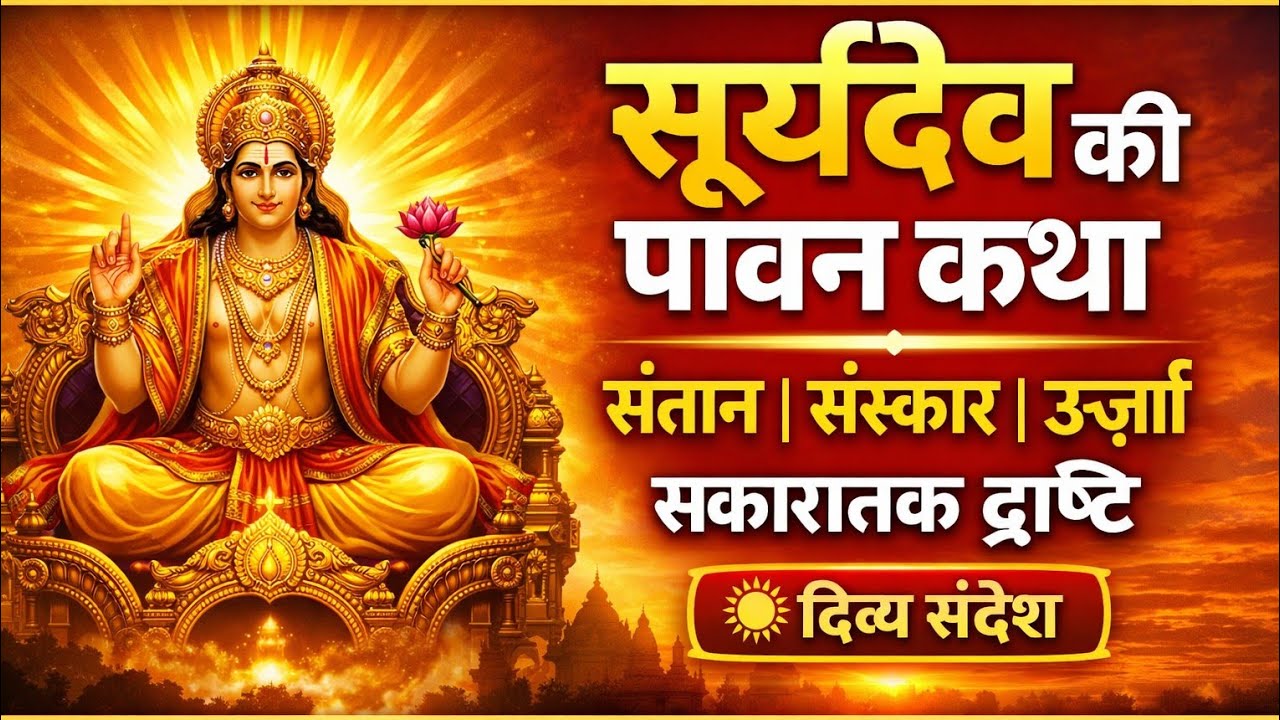 सूर्यदेव की इस कथा से संतान का भाग्य तेजस्वी हो जाता है | Ravivar Ki Pavitra Katha | रविवार व्रत कथा