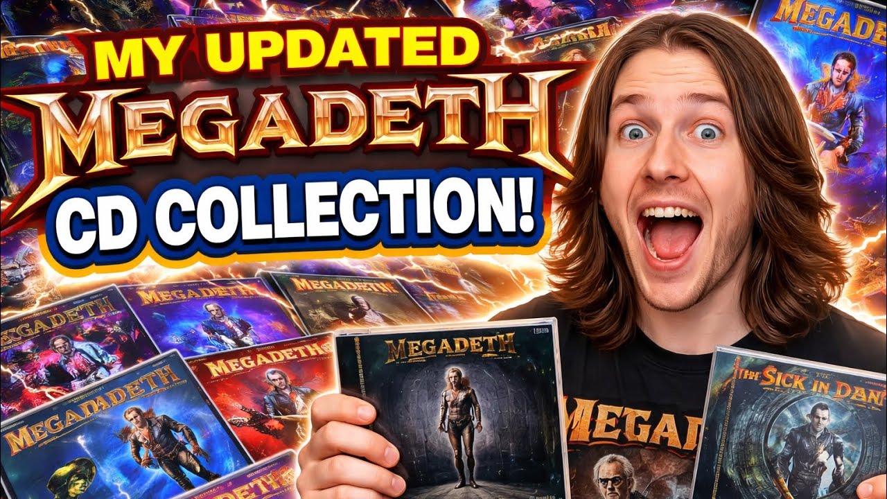My Updated Megadeth CD Collection 