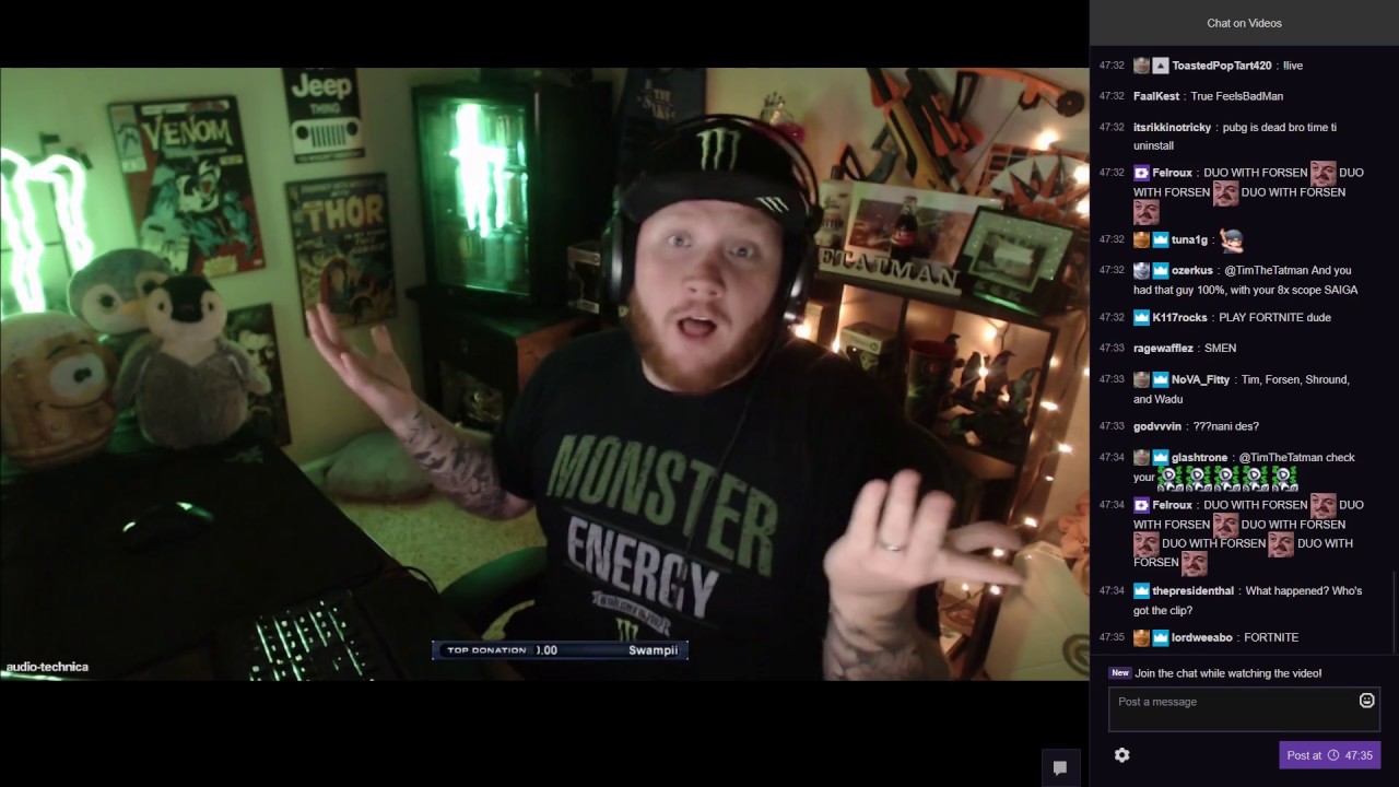 Timthetatman's PUBG Rant