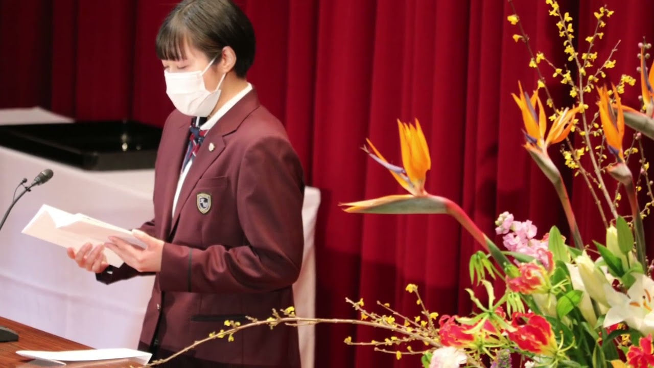 令和３年度　卒業式