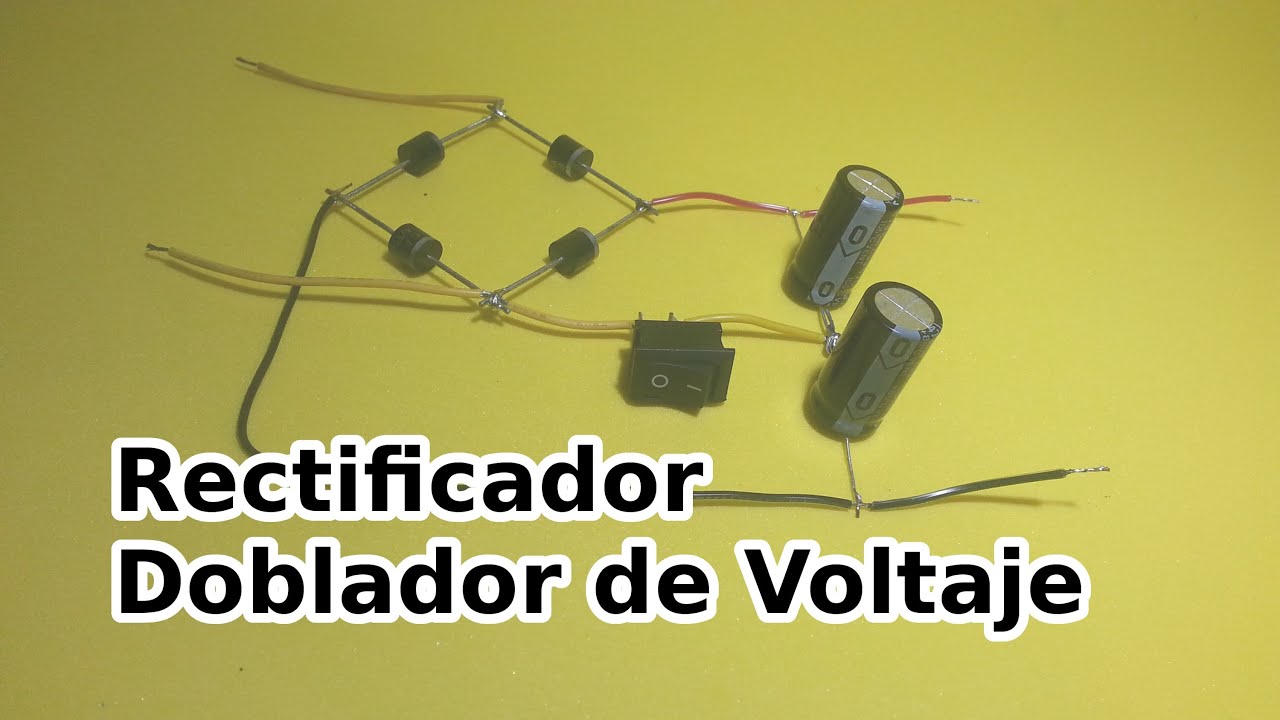 Puente Rectificador con Doblador de Voltaje o Tensión