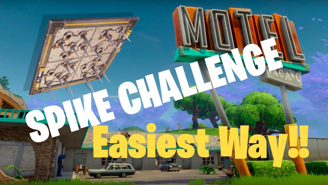 How To Get A Trap Kill Easiest & Fastest Way- Fortnite Week 4 Challenge