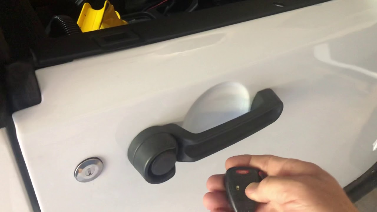 Jeep factory half doors with power locks and mirrors