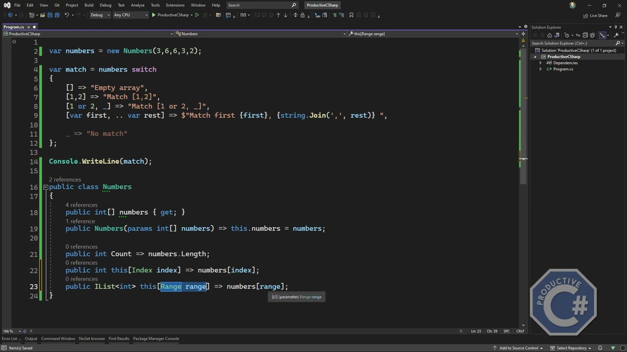 List Patterns (C# 11)