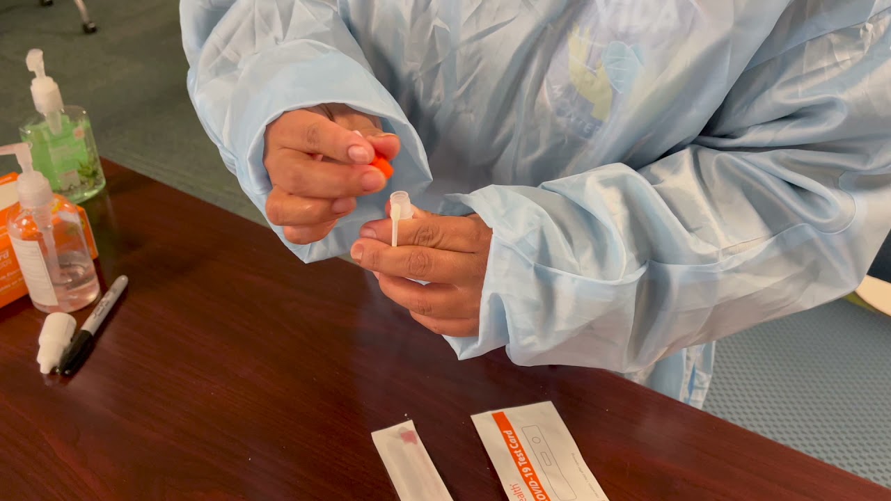 GUSD - C&oacute;mo usar la prueba r&aacute;pida de Ant&iacute;geno iHealth para el COVID-19 - Espa&ntilde;ol