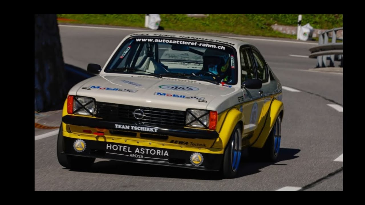 Arosa Classic Car 2025 Opel Kadett GT/E Gruppe 2, St. Nr. 303