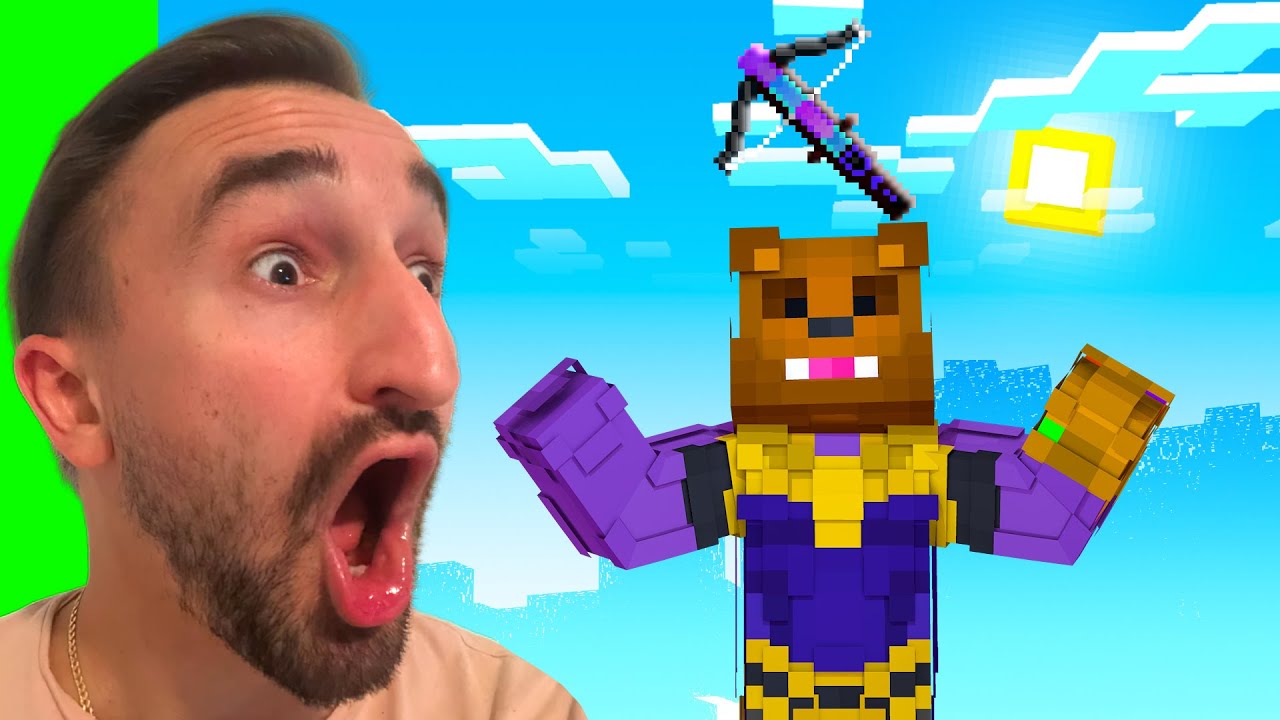 Making The INFINITY Crossbow To STOP THANOS In Insane Craft W/ SSundee