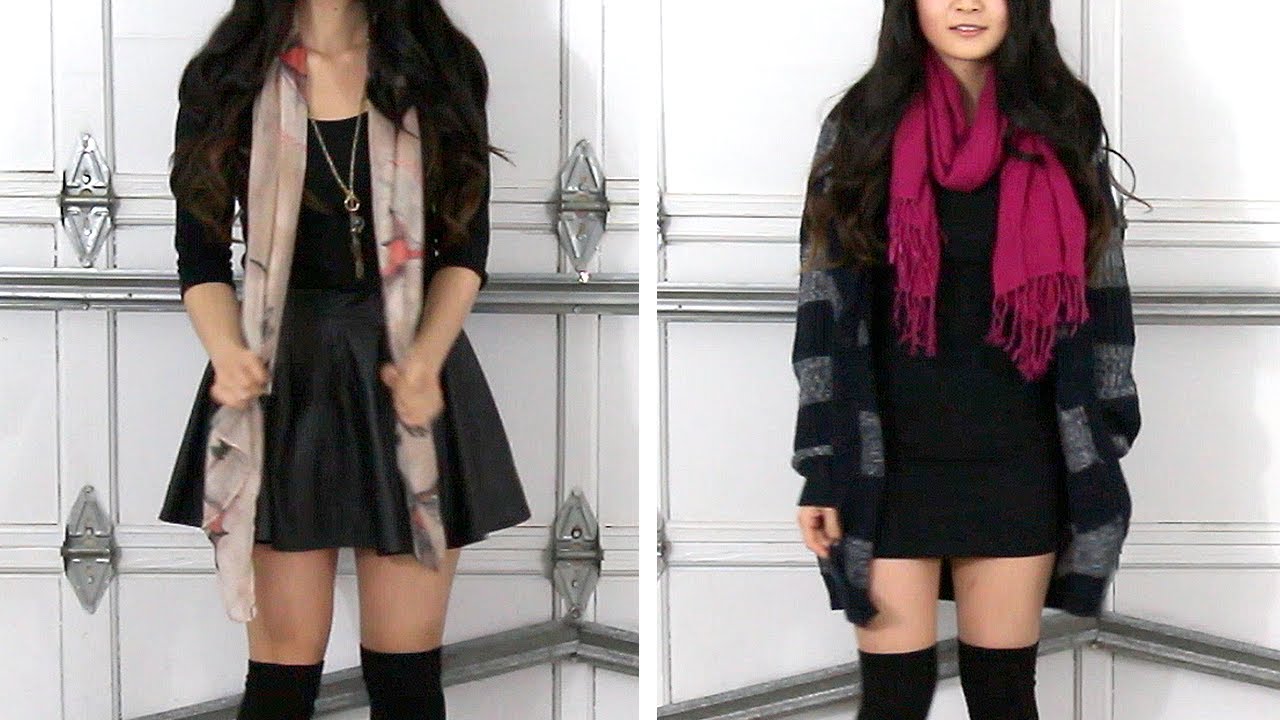 Lookbook | Styling a Little Black Dress LBD (Casual, formal, dressy, lazy) - Fashion | Eva Chung