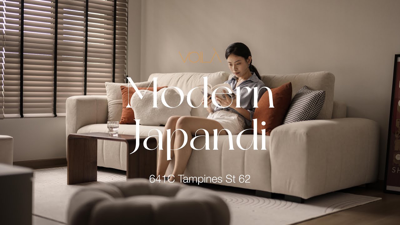 Modern Japandi Interior Design by VOIL&Aacute; | 641C Tampines Street