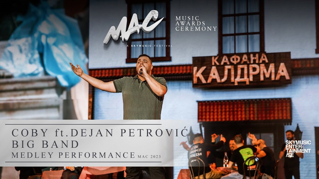 Coby ft. Dejan Petrović Big Band - MEDLEY Performance/MAC 2023