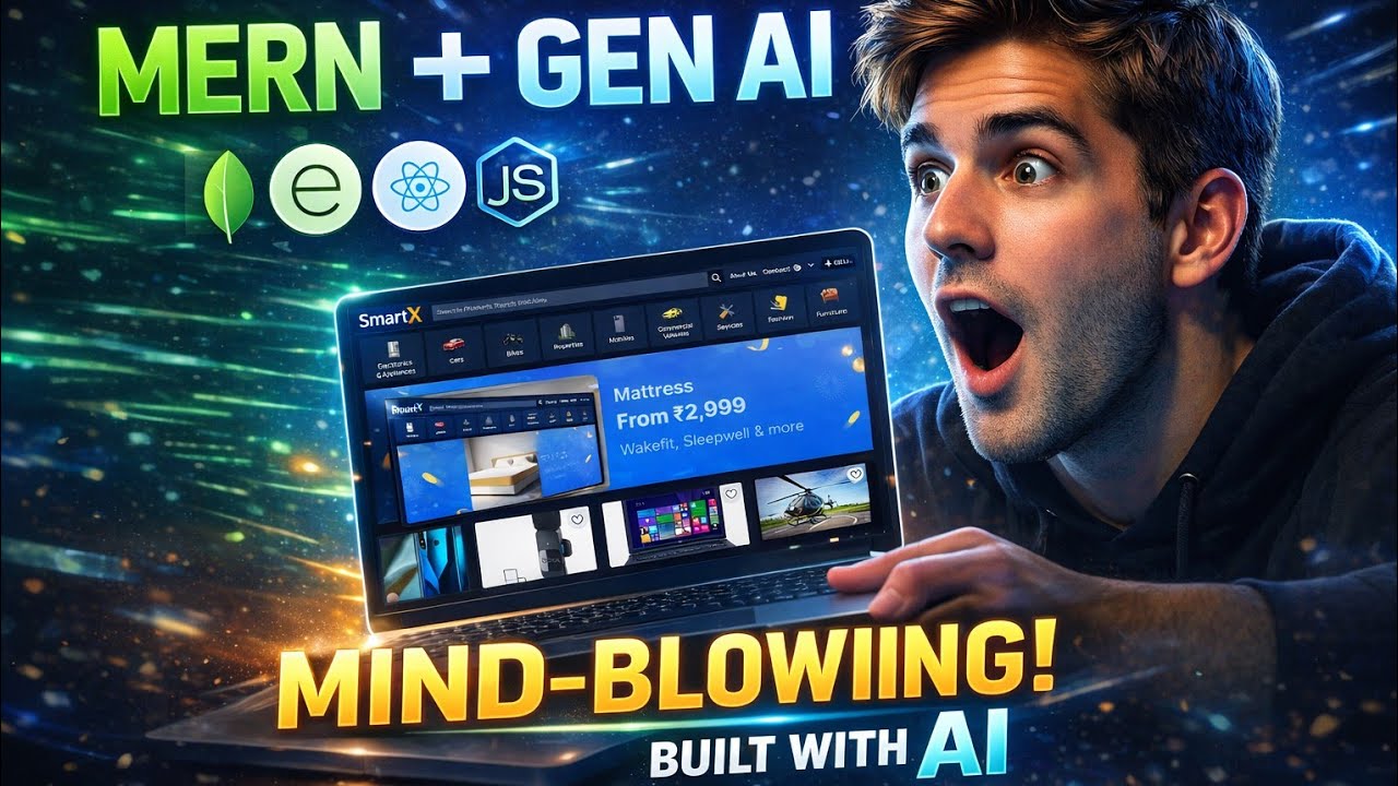This MERN + AI Project Will Blow Your Mind 🤯 | SmartX – Lecture 23