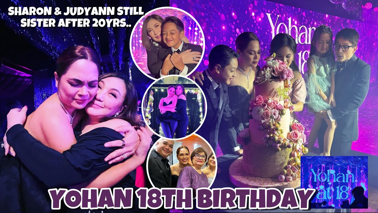 YOHAN'S 18TH BIRTHDAY PARTY! 😍 SHARON CUNETA AT JUDY ANN CELEBRATE 20 YEARS OF FRIENDSHIP