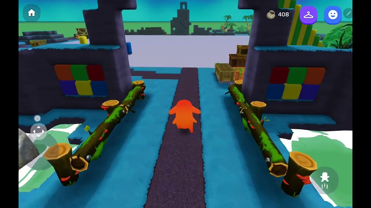 Today I was playing the dojo island