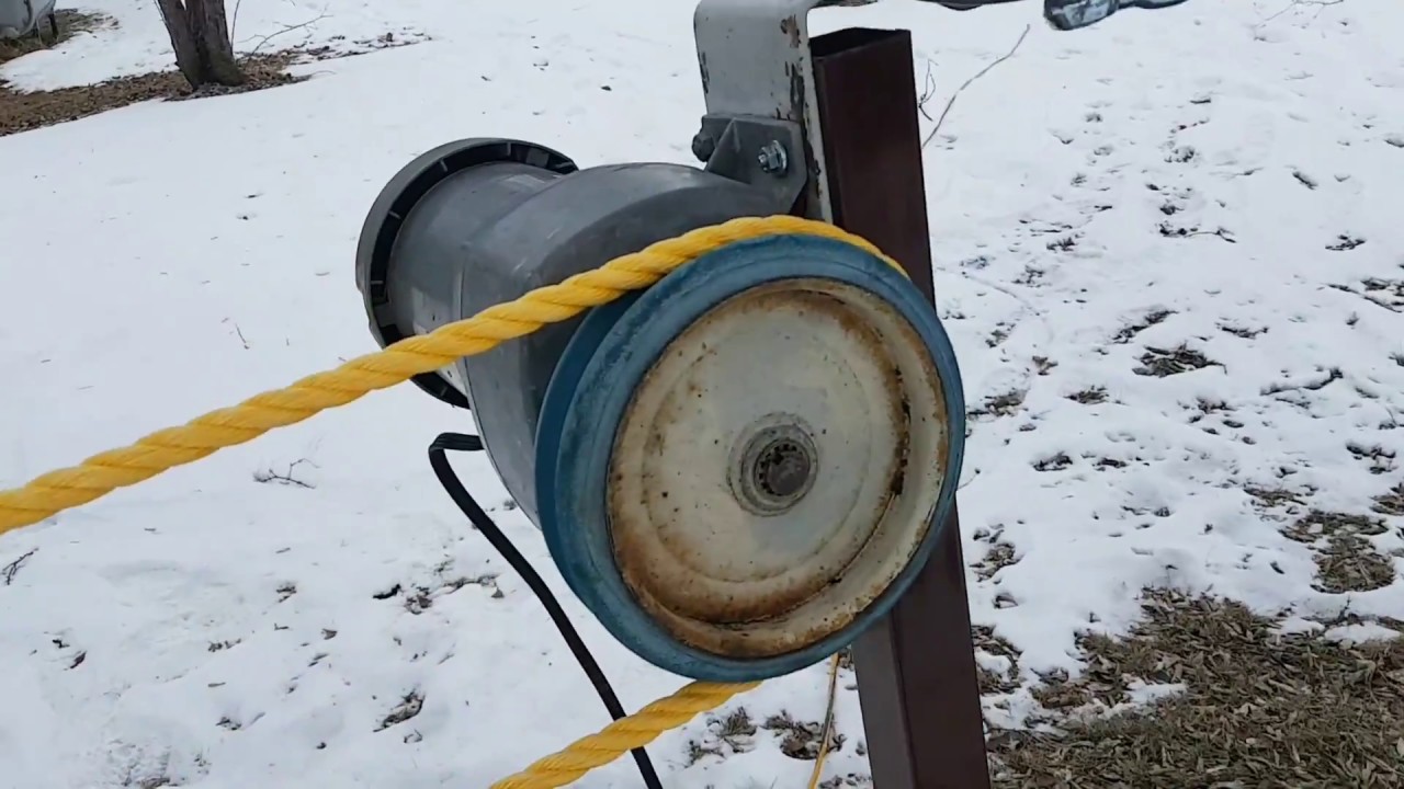 Backyard Ski Lift (Rope Tow)