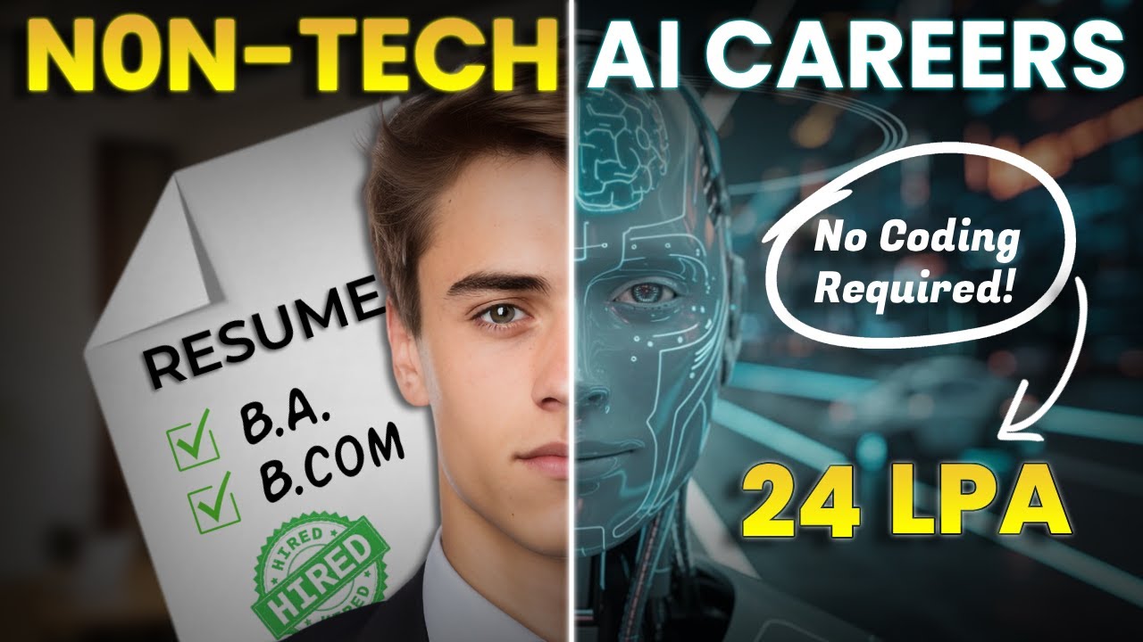 AI Careers for Non-Techies 5 BIGGEST Opportunities in India
