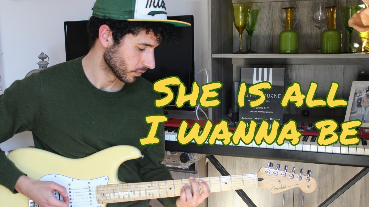 Tate McRae - She is all i wanna be (Guitar cover by Alex Bourne)