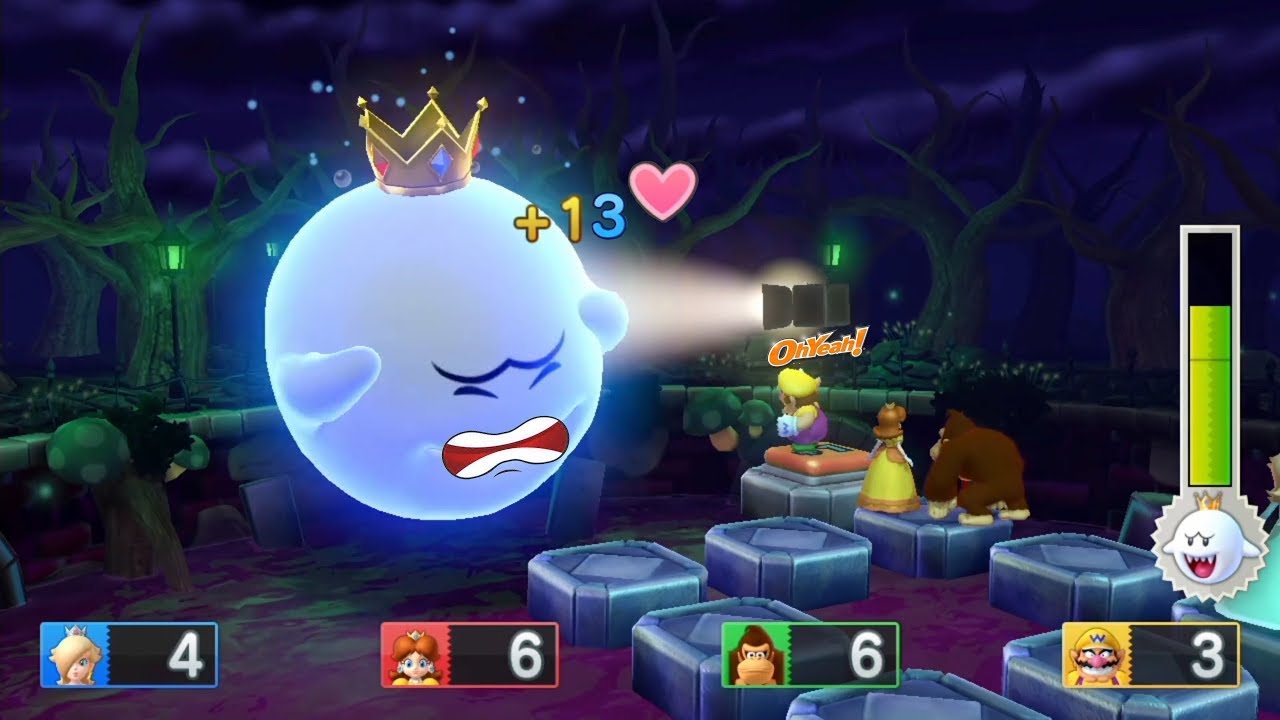 Mario Party  10 - Rosalina vs Daisy vs Wario vs Donkey Kong #15 (Minigames )