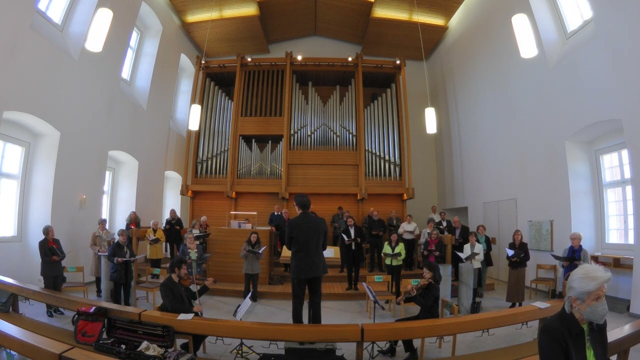 Melchior Vulpius/Henry G. Ley: Gelobt sei Gott im höchsten Thron | Chor der Hofkirche Bruchsal