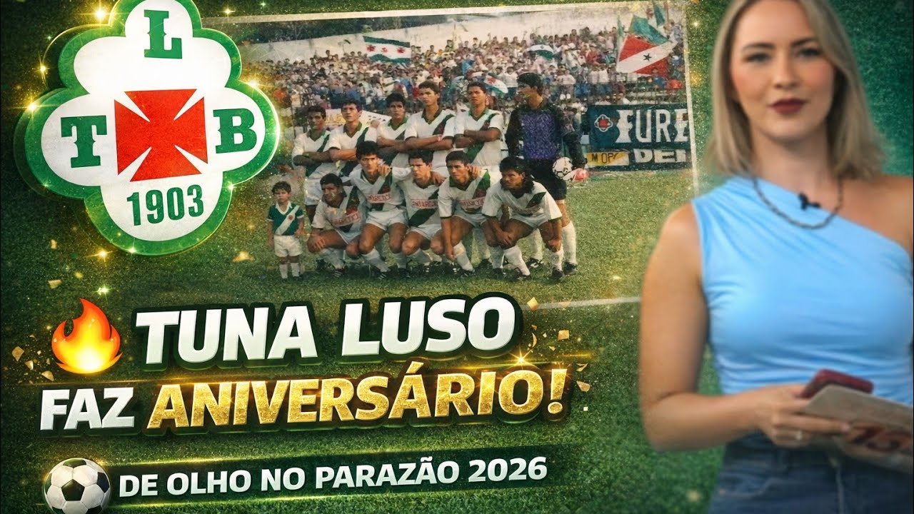🔥 TUNA LUSO FAZ ANIVERS&Aacute;RIO E J&Aacute; MIRA O PARAZ&Atilde;O 2026