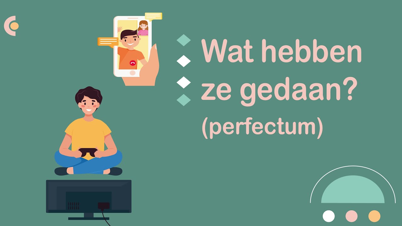 Wat hebben ze gisteren gedaan? (Perfectum) (NT2 Waystage, #NT2, 1.2, A2)