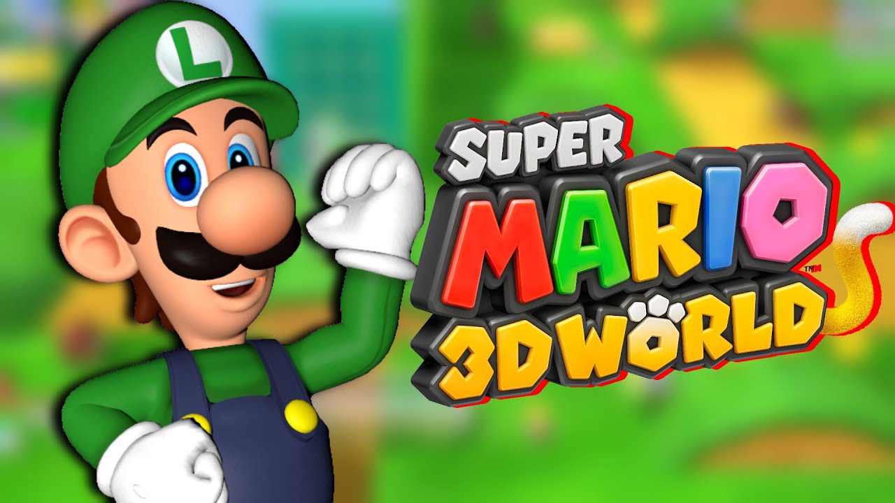 Luigi plays Super Mario 3D World #1 World 1