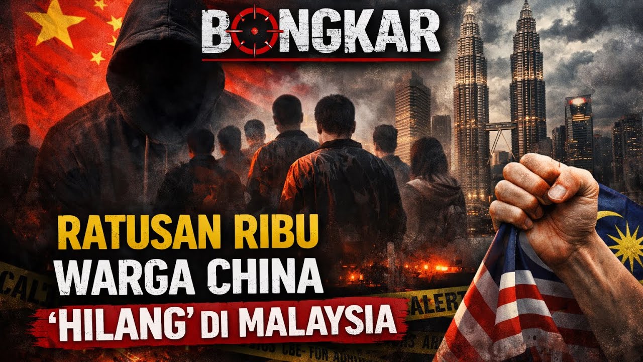 Ratusan Ribu Warga China 'Hilang' di Malaysia