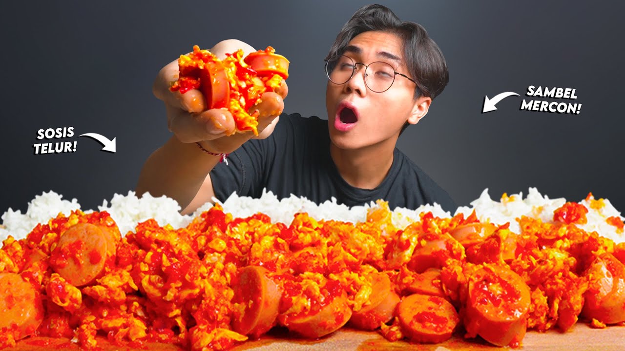NGILER PARAH!! MUKBANG TELUR ORAK ARIK SAMBEL MERCON!!