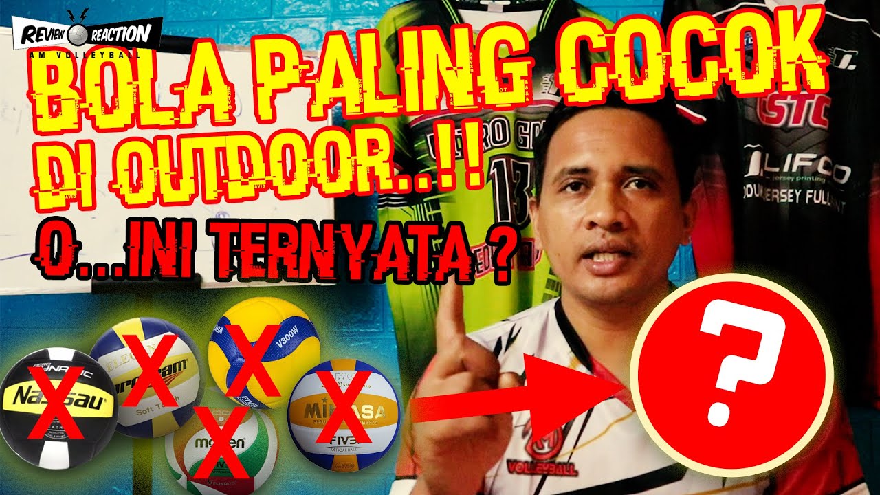 BOLA VOLI PALING COCOK DI OUTDOOR..!! Review Alat Bola Voli